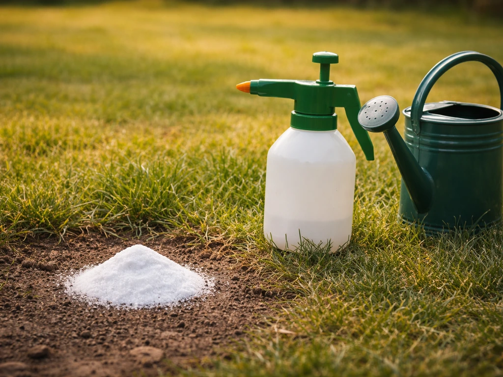Gazon jauni et bicarbonate : guide pour agir sans aggraver