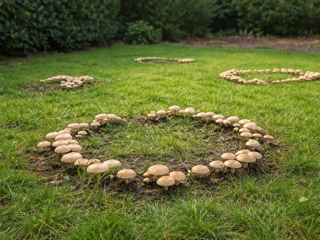 champignon gazon rouleau